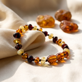 Astrid's Drift Amber Bracelet