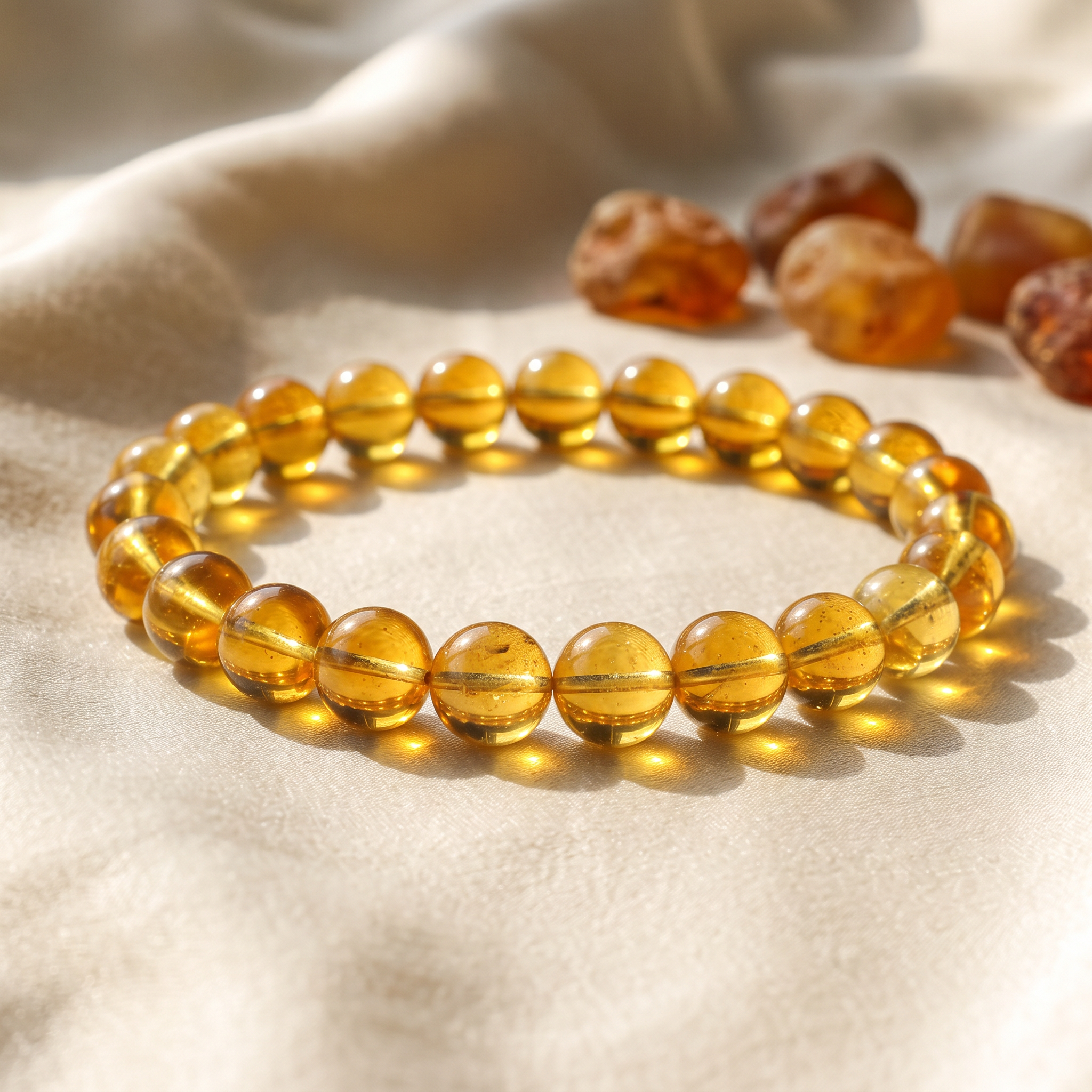 Astrid's Harbour Amber Bracelet
